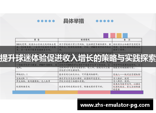 提升球迷体验促进收入增长的策略与实践探索